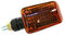 Motrix Indicator Set Mini Deco Light Short Stem - Black/Amber