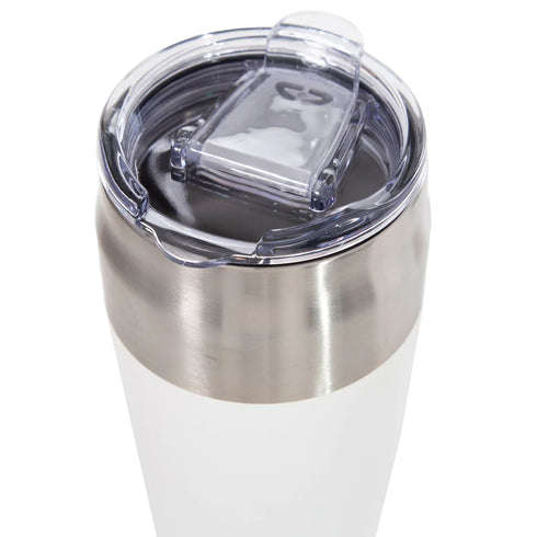 Lizzard Travel Mug 600ml - Khaki (Engraved)