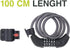 Interphone Cable Lock for Bike/E-Scooter - Black