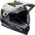 Bell MX-9 Adventure MIPS Dalton Helmet - White/Hi-Viz Yellow