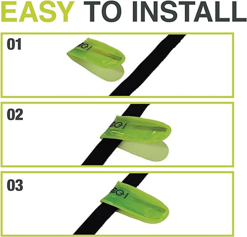 Interphone Clip with LED Light - Yellow