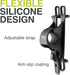 Interphone Silicone handlebar holder - Black