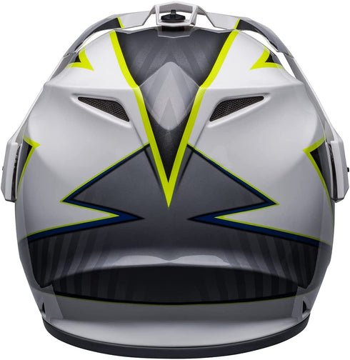 Bell MX-9 Adventure MIPS Dalton Helmet - White/Hi-Viz Yellow