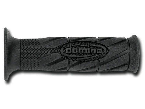 Domino Monochrome 120mm Open End Grips - Black