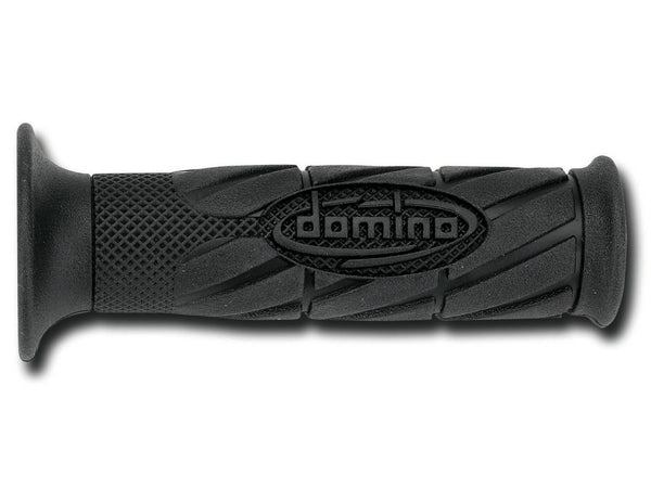 Domino Monochrome 120mm Open End Grips - Black