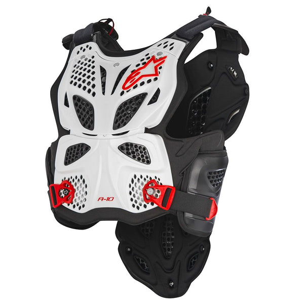 Alpinestars A10 Roost Guard - White/Black/Red