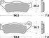 SBS FA181 LS Sinter Brake Pads - Rear