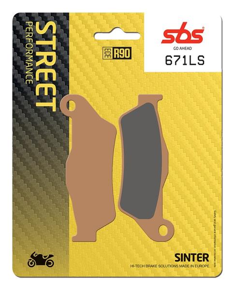 SBS FA181 LS Sinter Brake Pads - Rear