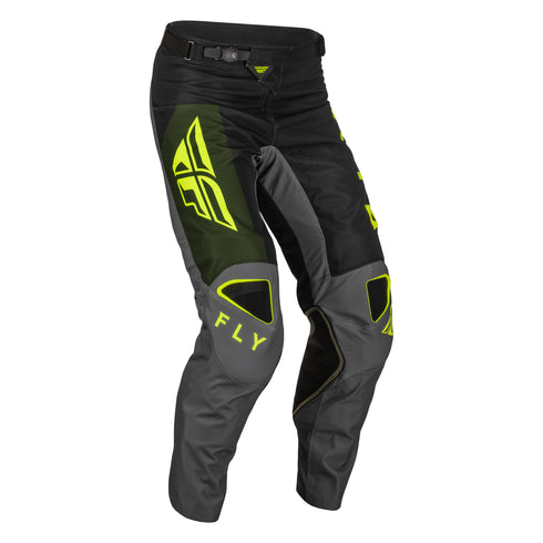 Fly 2023 Kinetic Jet Pants - Black/Olive/Hi Viz