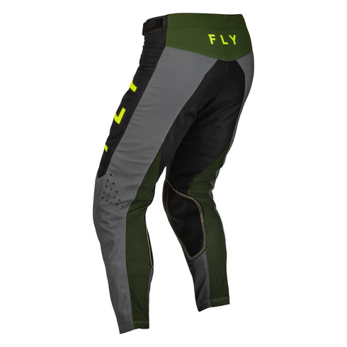 Fly 2023 Kinetic Jet Pants - Black/Olive/Hi Viz
