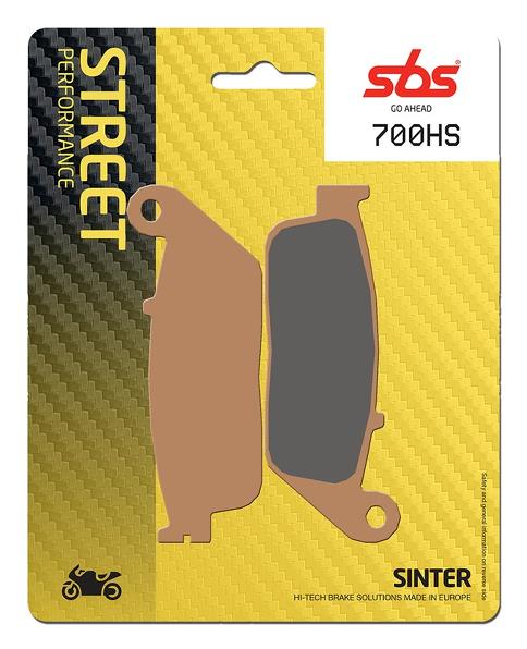 SBS FA196 Sinter Road Pads - Front