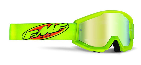 FMF Powercore Goggle - Core Yellow Mirror