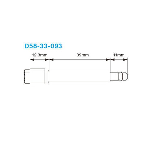 DRC Stainless Brake Pin C-TYPE 39MM