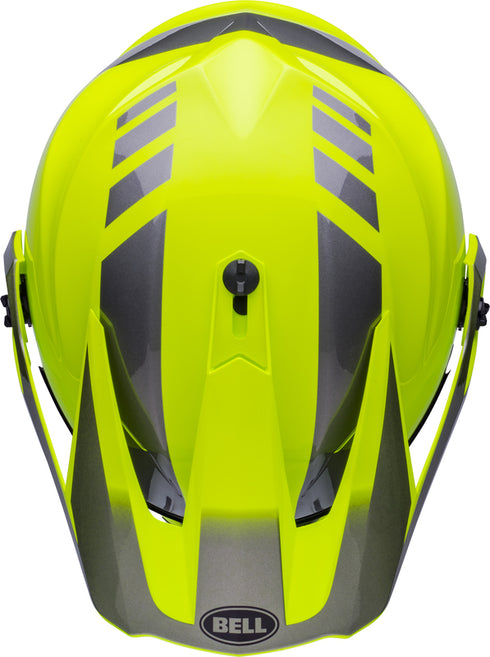 Bell MX-9 Adventure MIPS Dash Helmet - Hi-Viz Yellow/Grey