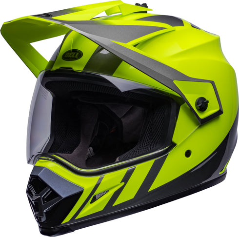 Bell MX-9 Adventure MIPS Dash Helmet - Hi-Viz Yellow/Grey