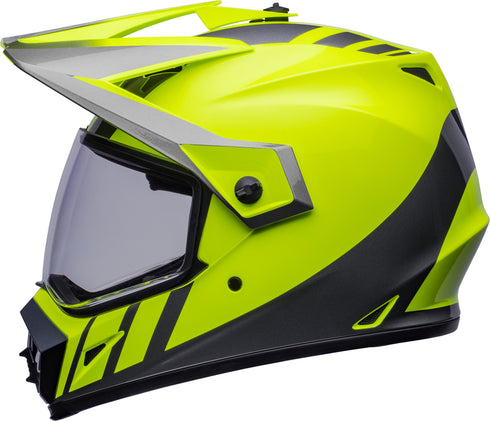 Bell MX-9 Adventure MIPS Dash Helmet - Hi-Viz Yellow/Grey