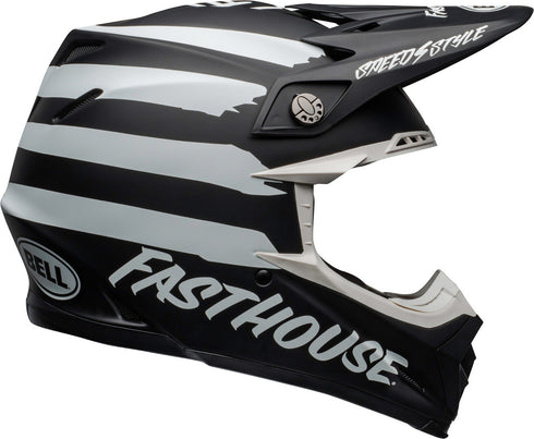 Bell Moto-9 MIPS Fasthouse Signia - Black/White