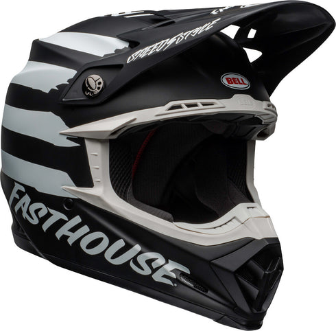 Bell Moto-9 MIPS Fasthouse Signia - Black/White