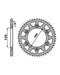 PBR 899-50 Rear Sprocket
