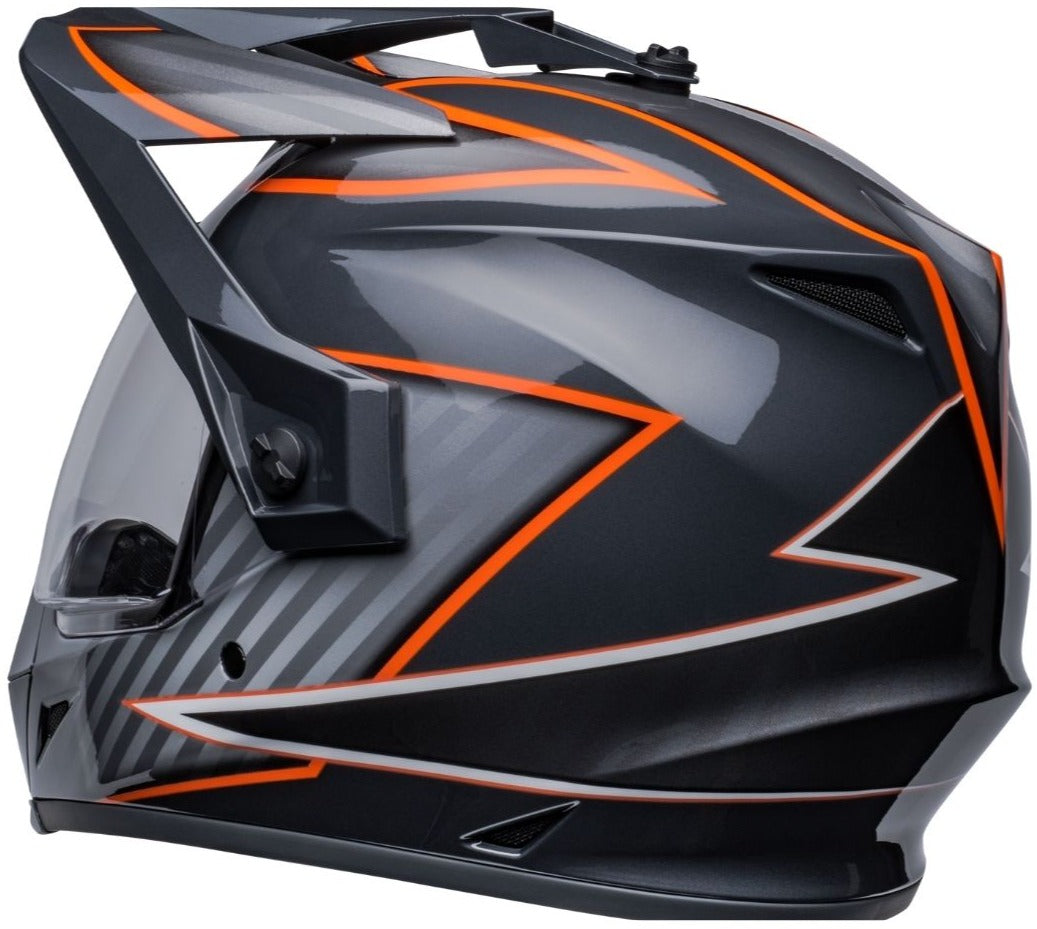 Bell MX-9 Adventure MIPS Helm – Mit Klarem Visier, Verstellbar, Für Motorrad & Stadt (DOT-zertifiziert)