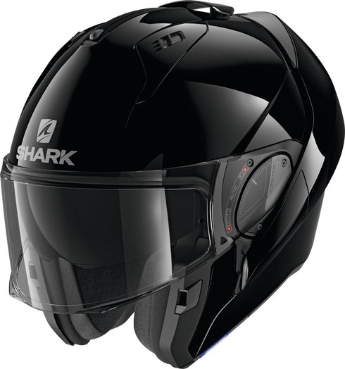 Shark Evo-ES Blank Helmet - Black