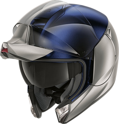 Shark EVOJET Dual Blank SBS - Matte Blue/Silver