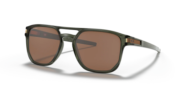 Oakley Latch Beta Sunglasses Olive Ink with Prizm Tungsten