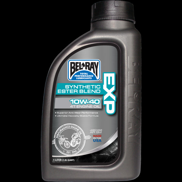 Bel-Ray EXP Synthetic Ester Blend 4T Engine Oil 10W-40
