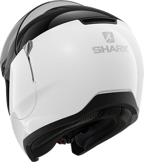 Shark EVOJET Dual Blank WKW - Black/White