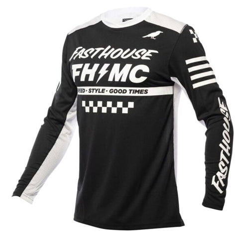 Fasthouse AC Elrod Moto Jersey - Black