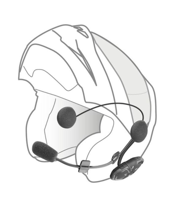 Interphone Active Bluetooth Headset Bike Kings