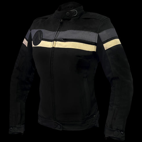 Arma T-Retro Cafe Ladies Jacket Black Grey