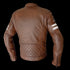 Arma Maverick Leather Jacket - Brown Tan