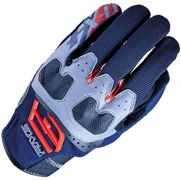 Five Gloves TFX4 Gloves - Blue/Red