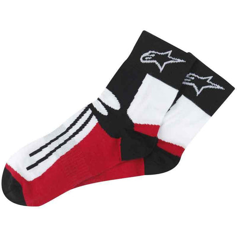 Alpinestars Road Racing Socks Short - Black/Red