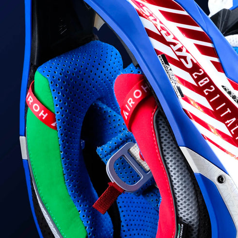 Airoh 2022 Aviator 3 Six Days Helmet - Italy 2021