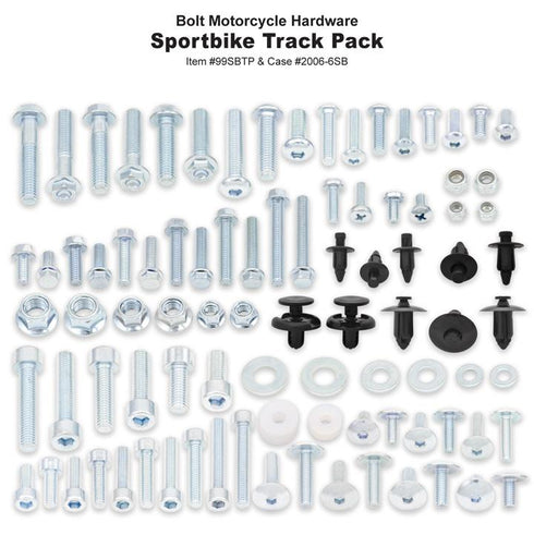 Bolt 6-Kit Case #99SBTP Sportbike Track Pack