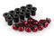 BMA Aluminium Screen Bolts/Screws Set - Red