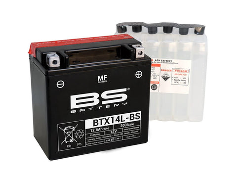 BS M/Free Battery - BTX14L-BS