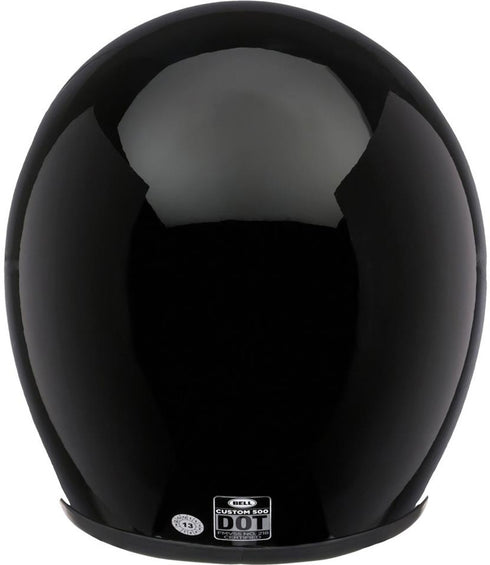 Bell Custom 500 Solid Helmet - Black Gloss