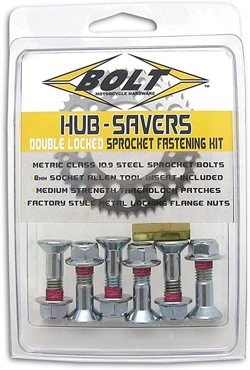 Bolt Hubsavers Sprocket Fastening Kit