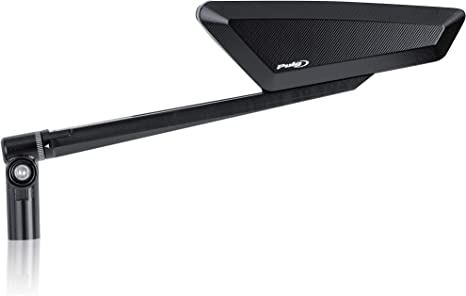 Puig Hyper Naked CNC Mirror - Black (Left)