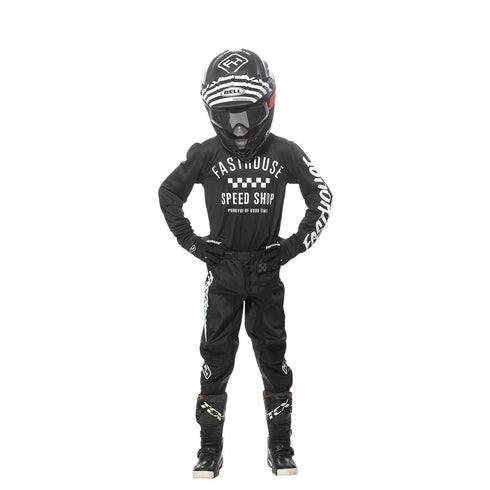 Fasthouse Carbon Youth Jersey - Black