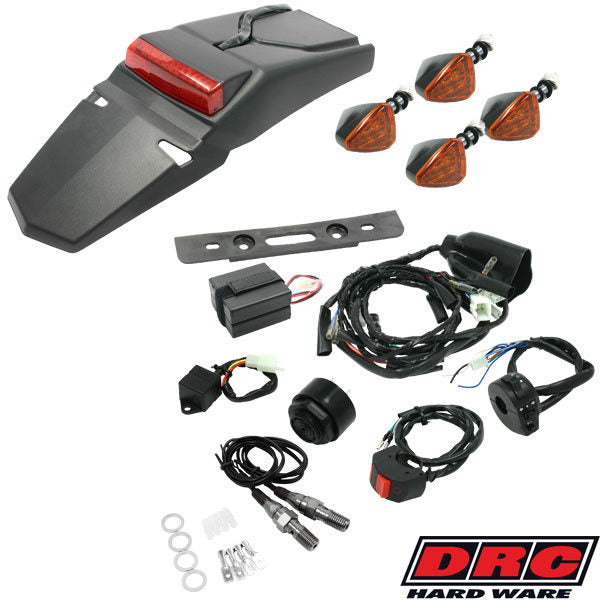 Dirt Freak EZ Electric Wire Kit With Indicators + Tail Light