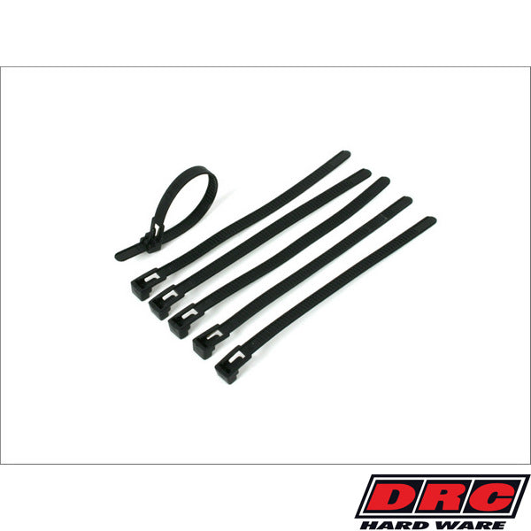 Dirt Freak Release Ties 150mm - Black