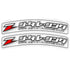 DRC Front Fender Side Decal Zeta Racing