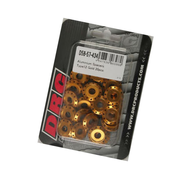 DRC Aluminium Spacer M6 TYPE01 GLD