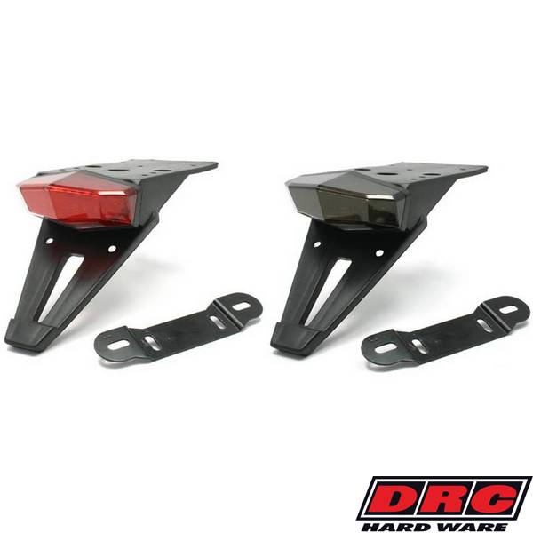 DRC Edge2 Tail Light + Holder (Sold Separately) Smoke Bike Kings