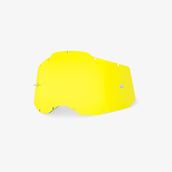 100% Racecraft 2/Accuri 2/Strata 2 Replacement Lens-Yellow