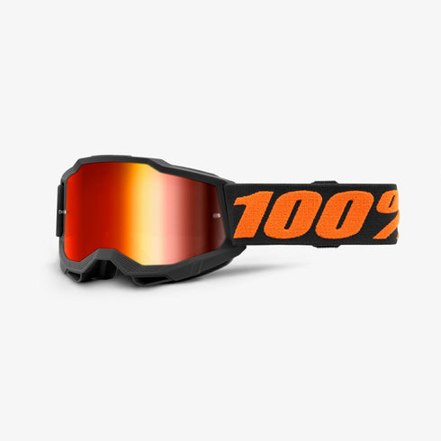 100% Accuri 2 Chicago Youth Goggles-Mirror Red Lens